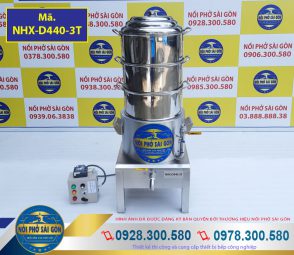 Nồi hấp xôi 3 tầng hàng công nghiệp giá tốt nhất