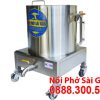 Nồi nấu cháo bằng điện công nghiệp 100L
