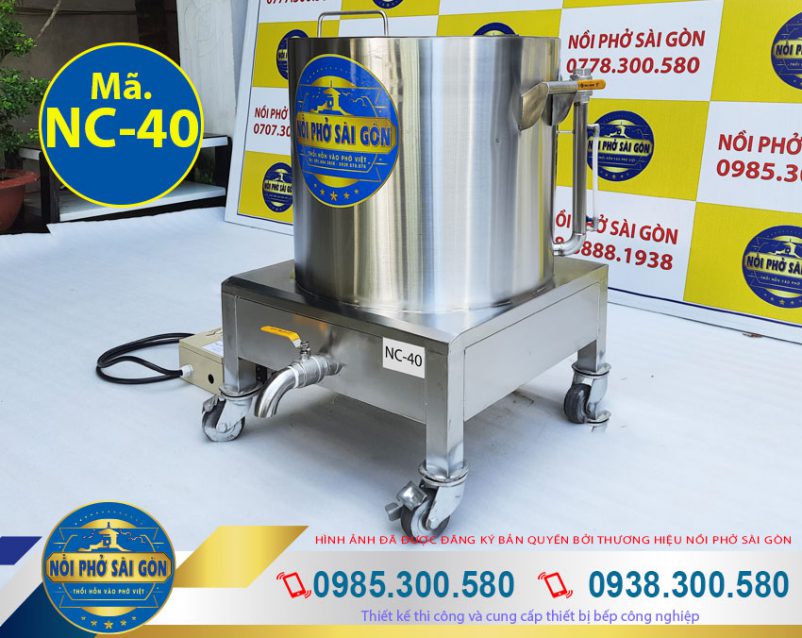 Nồi nấu cháo công nghiệp 40 Lít giá bao nhiêu