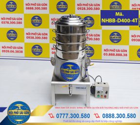 Nồi hấp bánh bao bằng điện 4 tầng D400